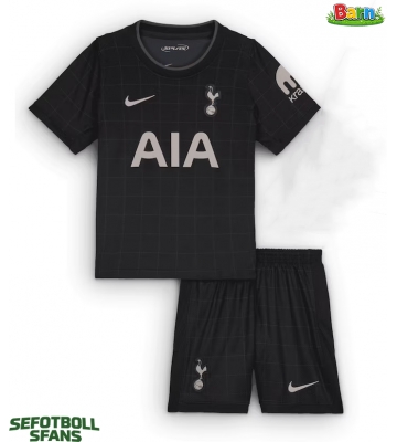 Tottenham Hotspur Bortaställ Barn 2025-26 Kortärmad (+ Korta byxor)